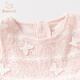 Banxidi girls dress summer style baby princess dress summer children mesh tutu skirt one-year-old dress vest dress pink 100