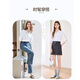 Betu women's new summer shirt sleeves with lace stitching three-quarter sleeves anti-wrinkle shirt for women 2503T40
