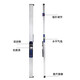 Initial idea (CHUGOUXIANG) 1 meter ruler pointer level ruler verticality measuring instrument high precision aluminum alloy one meter engineering quality one meter ruler + 0 point 5 feeler gauge