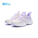 361 Children's Sports Shoes 2026 Summer Girls' Big Children's Flirty Breathable Sweet Cool Casual Dad Shoes Purple 35