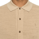 RALPH LAUREN Ralph Lauren универсальная и модная повседневная однобортная мужская однобортная рубашка с длинными рукавами из текстурированного хлопка и льна с лацканами, светло-бежевого цвета, L