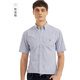 FAME RALPH LAUREN Ralph Lauren 2026 new business casual plaid short-sleeved shirt Paul cotton men's shirt new blue plaid S 120-140Jin Jin equals 0.5 kg