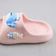 Summer new high-quality EVA non-slip soft sole comfortable cartoon children's slippers pink single layer 24 (can be worn if the foot length is 17cm)