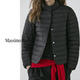 Massimo Dutti Spring and Summer New Product 2026 Women's Casual Style Daily Warm Down Jacket 06761303 Black XS (165/84A)