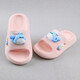 Summer new high-quality EVA non-slip soft sole comfortable cartoon children's slippers pink single layer 24 (can be worn if the foot length is 17cm)