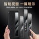 皇上请进 适用华为pura70pro手机壳Pura70 ultra保护套pro+翻盖真皮智能视窗全包防摔超薄外壳 【玄黑色】丨Pura70 Ultra