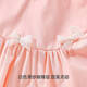 Yishuang'er children's summer dress girl's skirt fashionable girl princess dress summer Korean baby dress baby spring dress purple 120