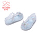 Fuluo Mi Girls Sandals 26 Summer New Sweet and Style Princess Shoes for Baby Girls Soft Bottom Breathable Jelly Shoes Silver 28