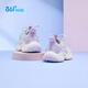 361 Children's Sports Shoes 2026 Summer Girls' Big Children's Flirty Breathable Sweet Cool Casual Dad Shoes Purple 35
