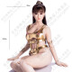 Physical Doll Star Style Full Silicone Male Free Inflatable Doll Adult Full Body Simulated Human Version Latex Two-Dimensional Girlfriend with Skeleton Intelligent Plus Hot Fun Male Products Customized Meridians and Blood Vessels + Free Upgrade of Lower Body Hair Transplantation + Jelly Breasts + Standing Function + Mouth Suction + Self-lubricating