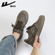 Warrior officiel de chaussures masculines d'été Nouvelle-planche polyvalente chaussures de planche à la mode masculine baskets décontractées gris / green militaire 41