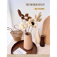 Jatu dace dried flowers and branches diy material bouquet lotus reed cotton pine cones real flowers air-dried living room decoration flower arrangement 1 pine cone dried flower bag
