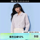 GIORDANO CONCEPTS 2026 Spring New Shirt Women Small Pure Cotton Striped Print Short Shirt Women Long Sleeve 12345008