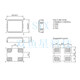 3225 active crystal oscillator 1.6M 3.2M 6.4M 12.8M 25.6M 51.2M 102.4MH 25.6MHZ