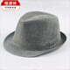 Hengyuanxiang elderly hat spring and summer new short-brim men's top hat jazz hat performance Korean style sunshade men's black linen top hat one size 56-58