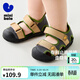 Mini Bala sports sandals for boys and girls, summer shoes for children, quick-drying mesh, new summer style, gray green tone 00324 21