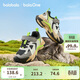Balabala children's shoes children's sports shoes breathable non-slip outdoor shoes spring and autumn 2026 new boys' hiking shoes red new year trend