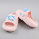 Summer new high-quality EVA non-slip soft sole comfortable cartoon children's slippers pink single layer 24 (can be worn if the foot length is 17cm)