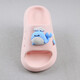 Summer new high-quality EVA non-slip soft sole comfortable cartoon children's slippers pink single layer 24 (can be worn if the foot length is 17cm)
