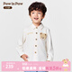 PawinPaw shopping mall same style cartoon bear children's clothing 25th autumn new baby boy casual shirt Ivory ivory/39 90