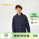 Balabala children's clothing children's long-sleeved shirt boys 2026 spring denim tops same style in shopping malls
