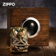 ZIPPO Lighter Black Myth Fighting and Victory over Buddha Wukong Luminous Turntable Heavy Armor Birthday Gift for Boyfriend Valentine's Day Gift Fighting and Victory over Buddha-Bronze
