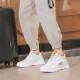 Xuanbu spring invisible inner height increasing shoes men's new casual men's shoes 8cm 6 cm dad shoes men's summer sports shoes 621 yellow and white (7CM style) 40