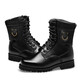 Cruiser 3513 Herrenstiefel, spezielle Arbeitsstiefel im Freien, Lederstiefel, Herren Winter plus Samt -Baumwollschuhe, Kampfstiefel, 3527C Pelzstiefel, Black 42