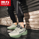 
Warrior running shoes men's rotating button men's shoes wear-resistant sports shoes men's 3899 sand color/military green 44