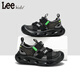 LEE KIDS children's shoes summer new children's Baotou beach sandals for girls hollow breathable wading shoes for boys and girls black 29