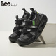 LEE KIDS children's shoes summer new children's Baotou beach sandals for girls hollow breathable wading shoes for boys and girls black 29