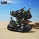 LEE KIDS children's shoes summer new children's Baotou beach sandals for girls hollow breathable wading shoes for boys and girls black 29