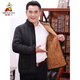 Scarecrow Men's Winter Clothes Thickened Middle-aged and Elderly Cotton Clothes Men's Jackets Winter Middle-aged Cotton Jackets Dad's Cotton Clothes Autumn and Winter Style Full Body Velvet Black Vertical Clause Lightweight 4XL Suitable for 155-175 Jin Jin equals 0.5 kg