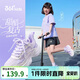 361 Children's Sports Shoes 2026 Summer Girls' Big Children's Flirty Breathable Sweet Cool Casual Dad Shoes Purple 35