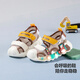 Minibala light shoes, children's sandals, river shoes, new summer sports shoes for boys and girls, toe-toe flashing lights, outdoor wading shoes