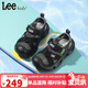 LEE KIDS children's shoes summer new children's Baotou beach sandals for girls hollow breathable wading shoes for boys and girls black 29