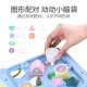 [Rechargeable version] Baby toys 0-1 year old girl one year old baby toy boy Qizhi early education infant drum 6 months newborn first birthday gift smart cube hexahedron [multi-functional children's hand drum/music/piano/phone]