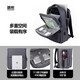 Qingxi computer bag backpack 17.3 inches business backpack laptop bag game notebook e-sports male and female student school bag black 17.3 inches