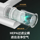 Mite removal instrument, ultraviolet wired sterilizer, home bed mite removal, small vacuum cleaner, bed removal, rare maple white, thousand times grassroots mite removal (3 filters in total)