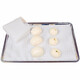 Danshi Zhiyuan square steamer silicone mat steamed bun drawer cloth silicone steamer cloth steamer mat 35*55cm10 sheets