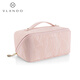Weilando national style makeup bag new large capacity portable travel storage bag birthday gift for girlfriend sand pink