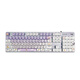Logitech [Little Rabbit Purple] K845 mechanical keyboard Gaming keyboard Office keyboard Full size Office and home backlight e-sports chicken keyboard MOA height ball keycap K845-Blue axis-Little Rabbit Purple+G102 wired mouse black