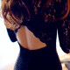 New Sexy Backless Nightclub Dress Lace Slim Fit Hip Dress Women's Sexy Lingerie Tight One-piece Hip Skirt Backless Uniform Temptation Suit Black + Fishnet Stockings L Size Suitable for 116-125 Jin [Jin is equal to 0.5 kg]