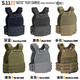 5.11 Tactical Weste Weste Multifunktionales Kampfweste 511 Gewichtshaltiges physikalisches Training Wikinger-Weste Plug-in Board 56100 Dunkelblau 724