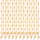 Xiangshangge crystal gourd bead curtain bedroom door curtain partition porch aisle living room kitchen toilet toilet toilet no hole hanging curtain 21 0.4 meters high and low style