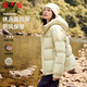 Yalu Short Down Jacket Women's 2025 New Heat Storage Hooded Casual Warm Thick Bread Jacket Autumn and Winter Jacket