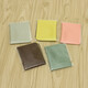 Colin Qing lint-free soft cloth two-color island velvet surface mobile phone screen wiper lens cleaning cloth 10 pieces