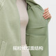 Bananain Cuir chaud 302+ Fleep féminin Veste courte courte automne et hiver Température de serrure chaude et coton à la ventre Loose intérieure décontractée usure de dents blanches épissées en céramique gris M G gris M