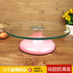 PORINCE Cake Turntable Glass Decoration Table Rotary Table Birthday Decoration Tray Baking Tools Full Set Home 12-inch Novice 8-piece Set