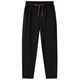 Pantalon décontracté sans marque d'automne et d'hiver pendants smart faciles à maintenir pantalons simples élastiques à quatre côtés pantalon simple 4855 noir 30